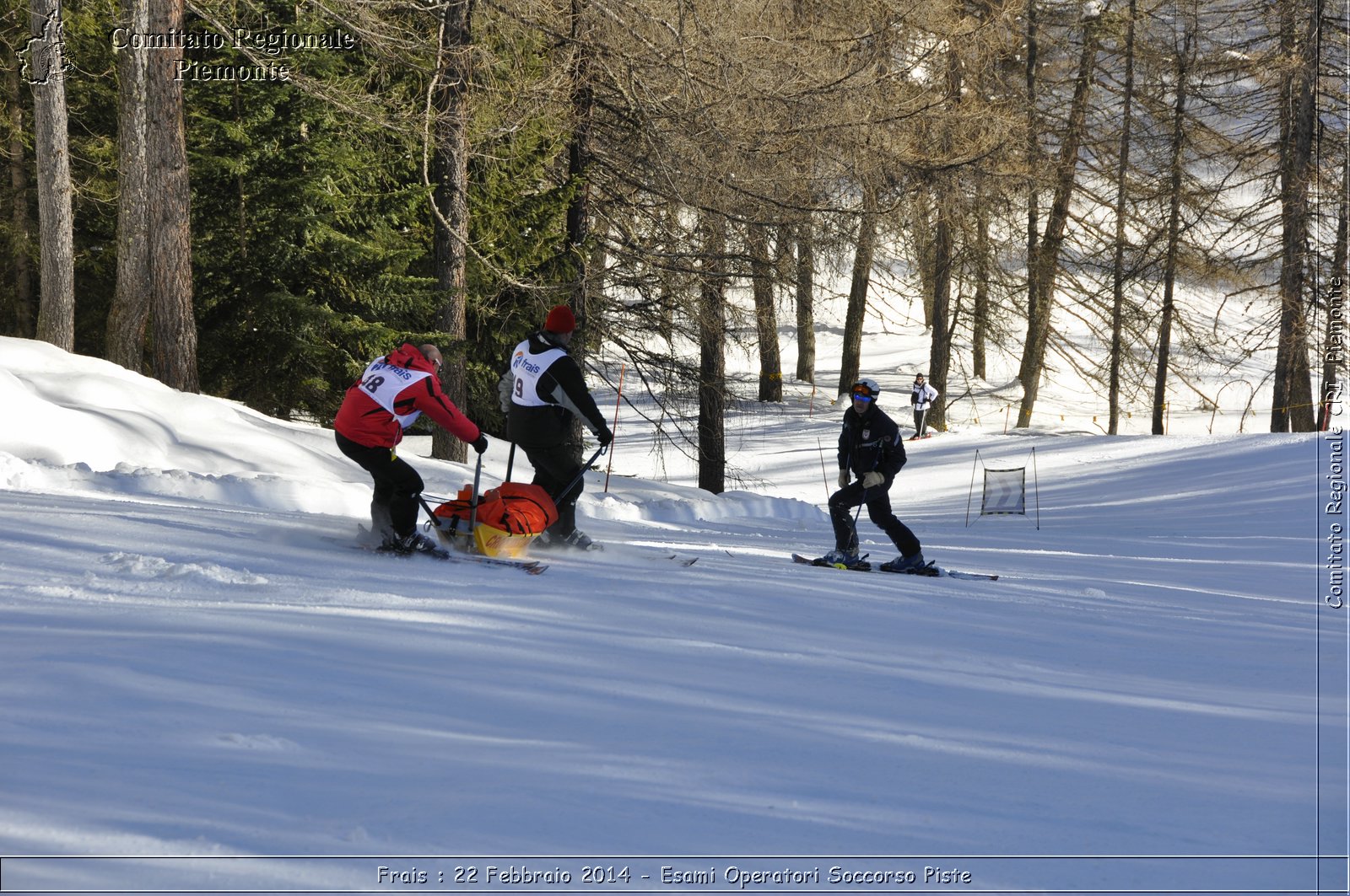 Frais : 22 Febbraio 2014 - Esami Operatori Soccorso Piste - Comitato Regionale del Piemonte