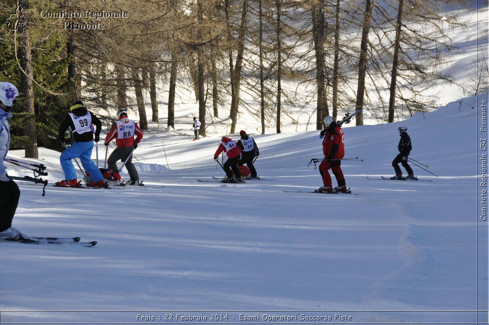 Frais : 22 Febbraio 2014 - Esami Operatori Soccorso Piste - Comitato Regionale del Piemonte