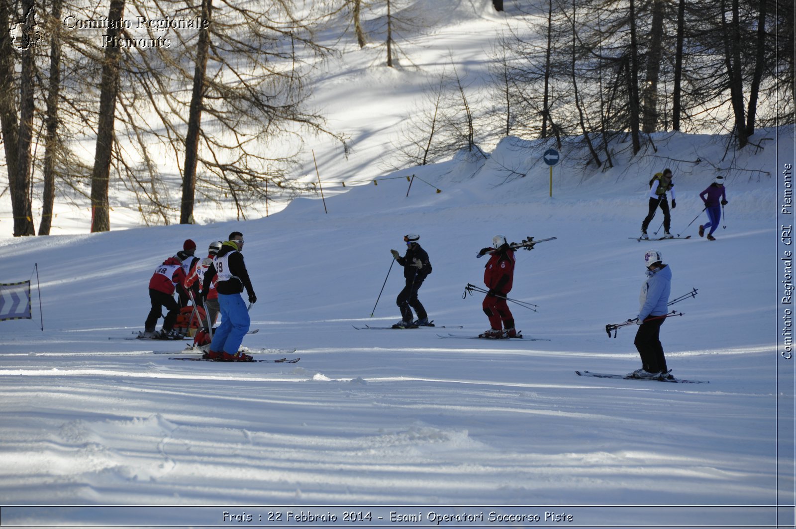 Frais : 22 Febbraio 2014 - Esami Operatori Soccorso Piste - Comitato Regionale del Piemonte