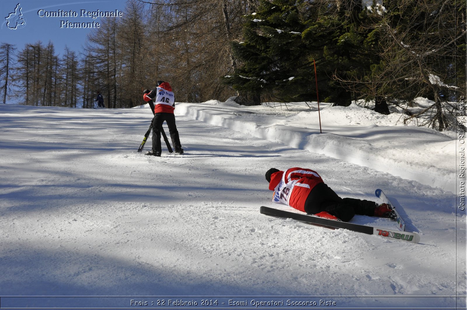 Frais : 22 Febbraio 2014 - Esami Operatori Soccorso Piste - Comitato Regionale del Piemonte