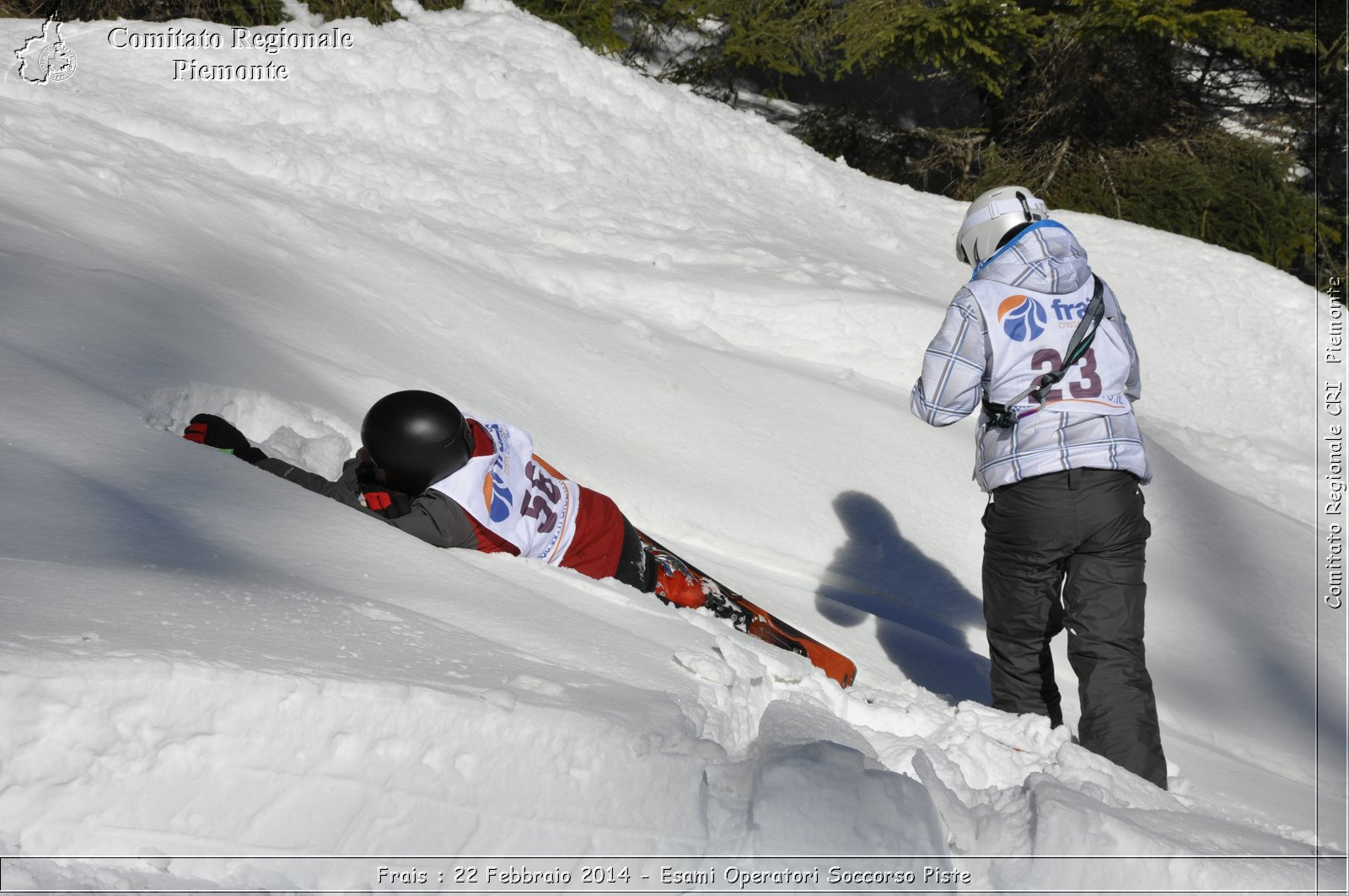 Frais : 22 Febbraio 2014 - Esami Operatori Soccorso Piste - Comitato Regionale del Piemonte