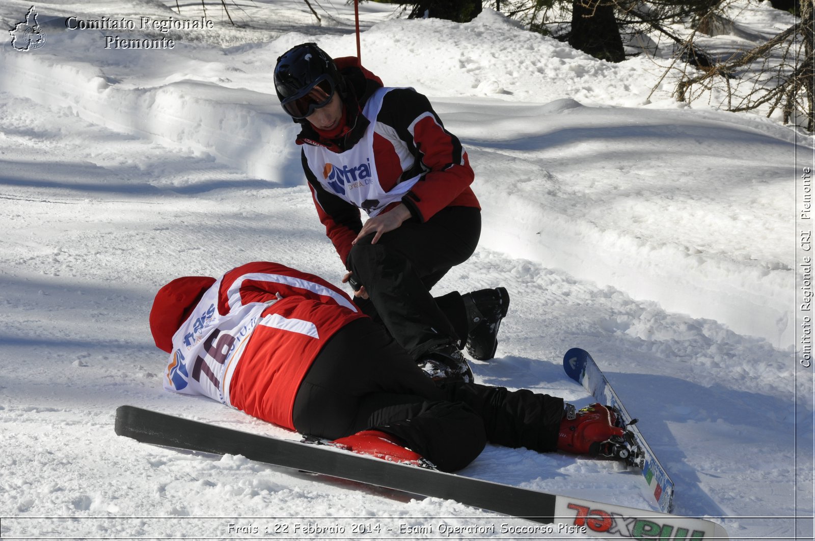 Frais : 22 Febbraio 2014 - Esami Operatori Soccorso Piste - Comitato Regionale del Piemonte