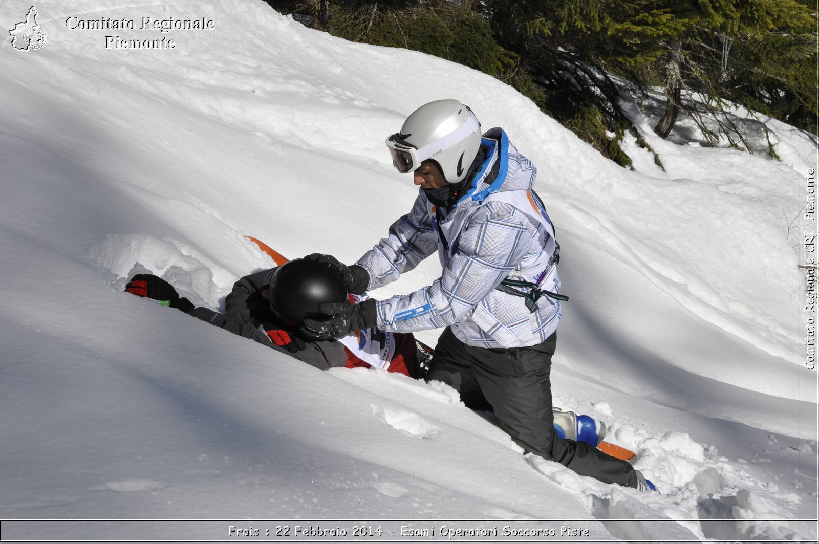 Frais : 22 Febbraio 2014 - Esami Operatori Soccorso Piste - Comitato Regionale del Piemonte