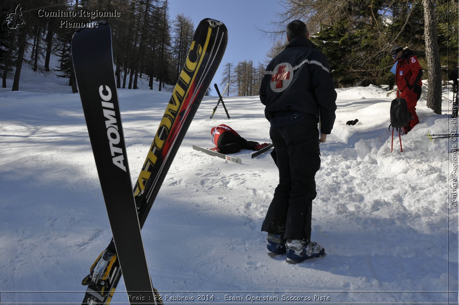 Frais : 22 Febbraio 2014 - Esami Operatori Soccorso Piste - Comitato Regionale del Piemonte