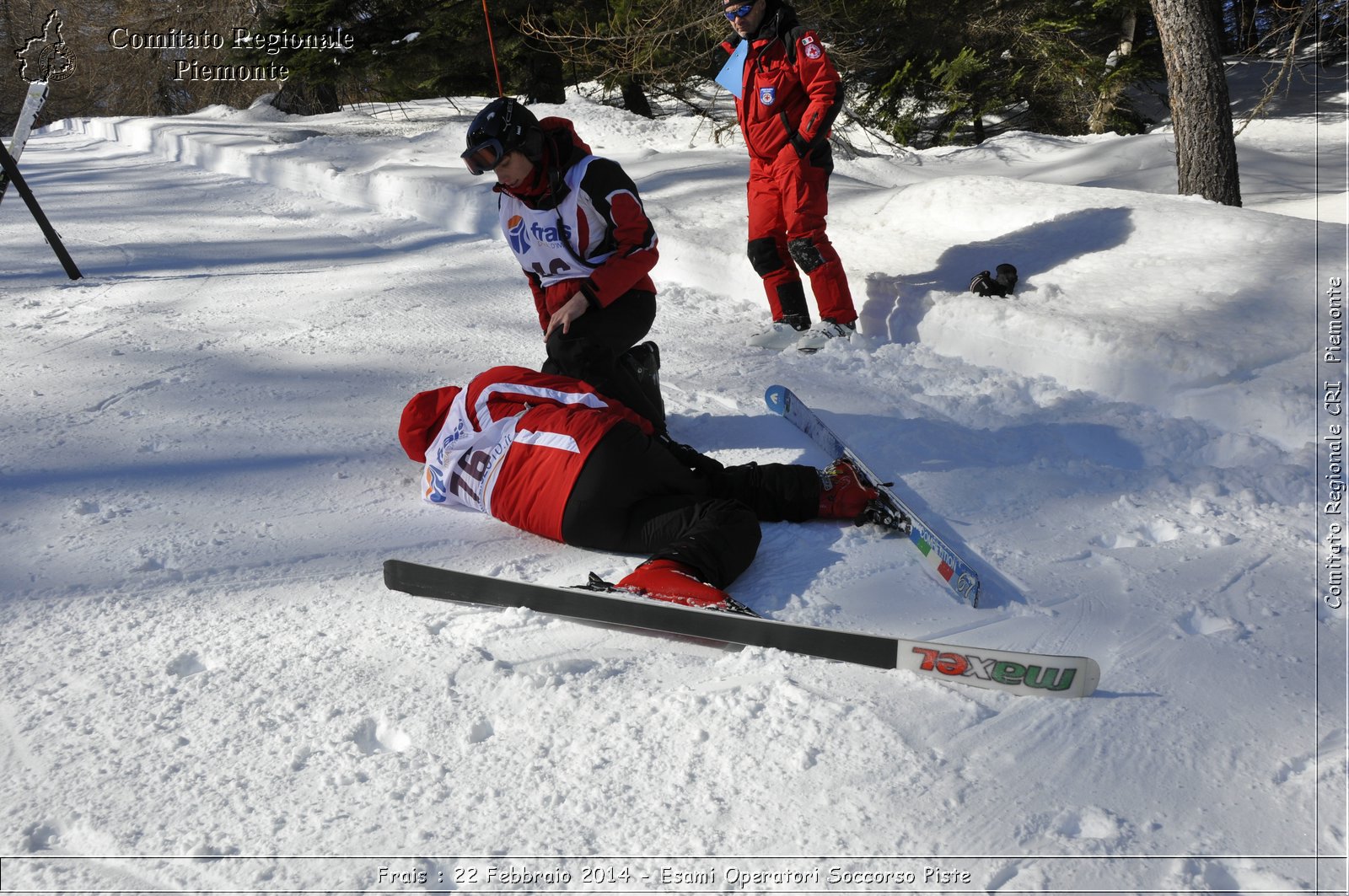 Frais : 22 Febbraio 2014 - Esami Operatori Soccorso Piste - Comitato Regionale del Piemonte