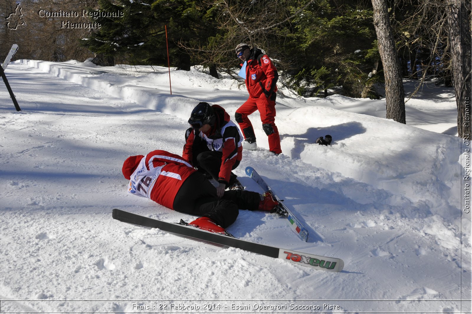 Frais : 22 Febbraio 2014 - Esami Operatori Soccorso Piste - Comitato Regionale del Piemonte