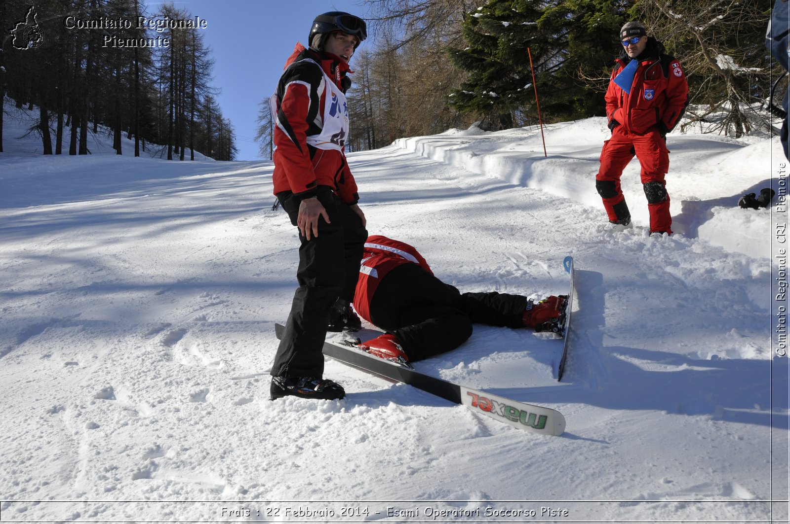 Frais : 22 Febbraio 2014 - Esami Operatori Soccorso Piste - Comitato Regionale del Piemonte