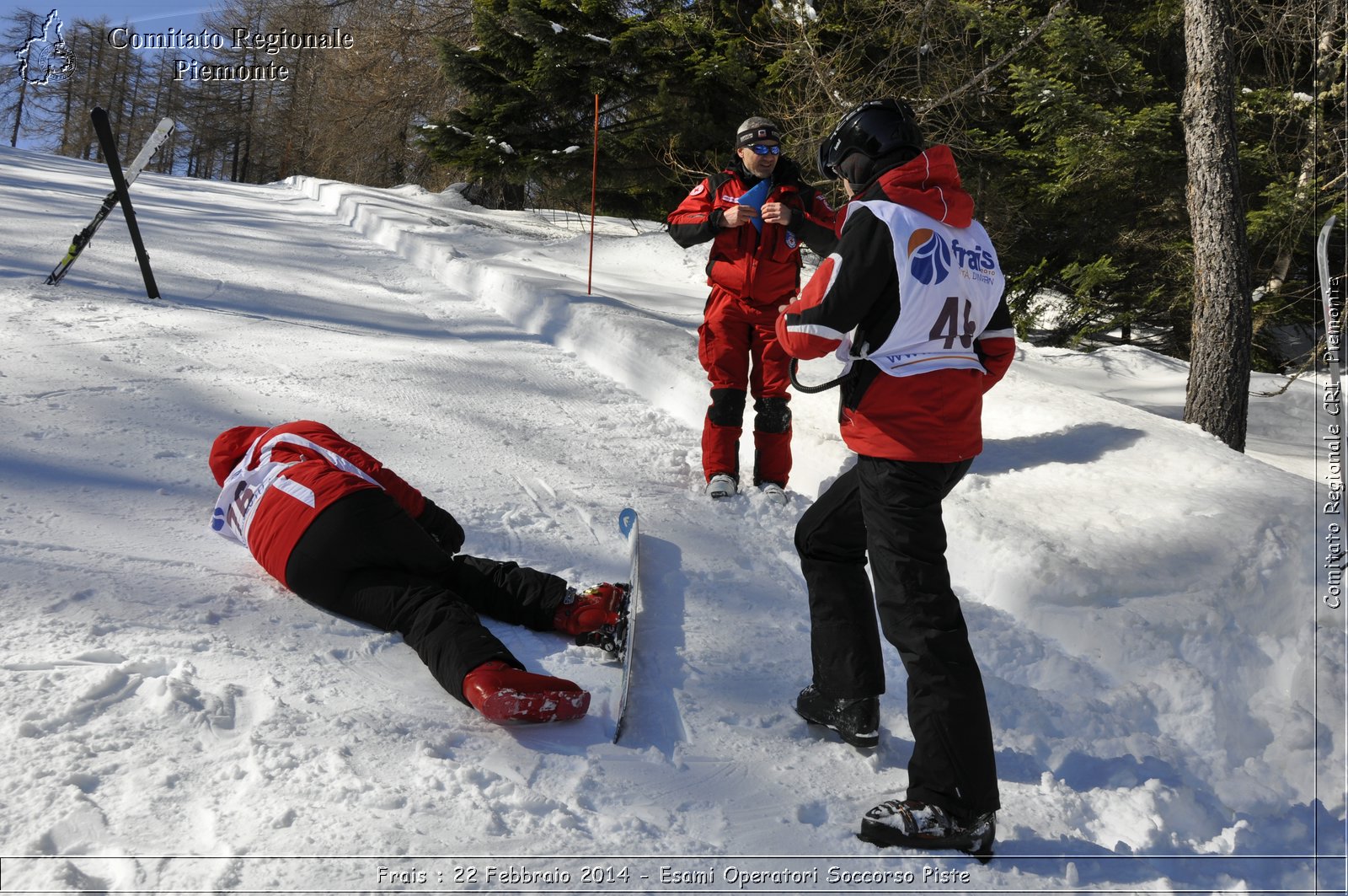 Frais : 22 Febbraio 2014 - Esami Operatori Soccorso Piste - Comitato Regionale del Piemonte