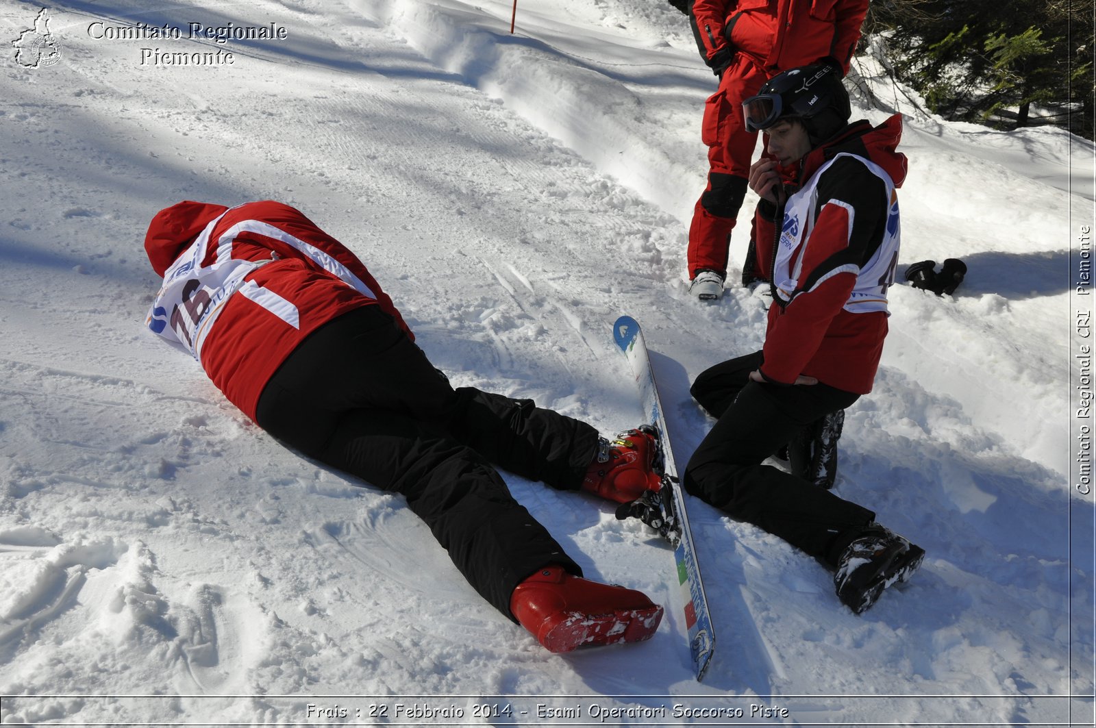 Frais : 22 Febbraio 2014 - Esami Operatori Soccorso Piste - Comitato Regionale del Piemonte