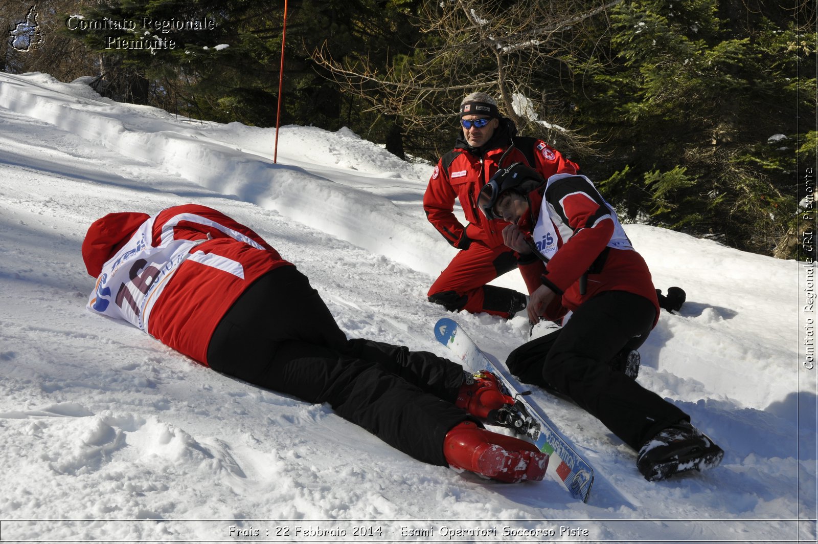 Frais : 22 Febbraio 2014 - Esami Operatori Soccorso Piste - Comitato Regionale del Piemonte