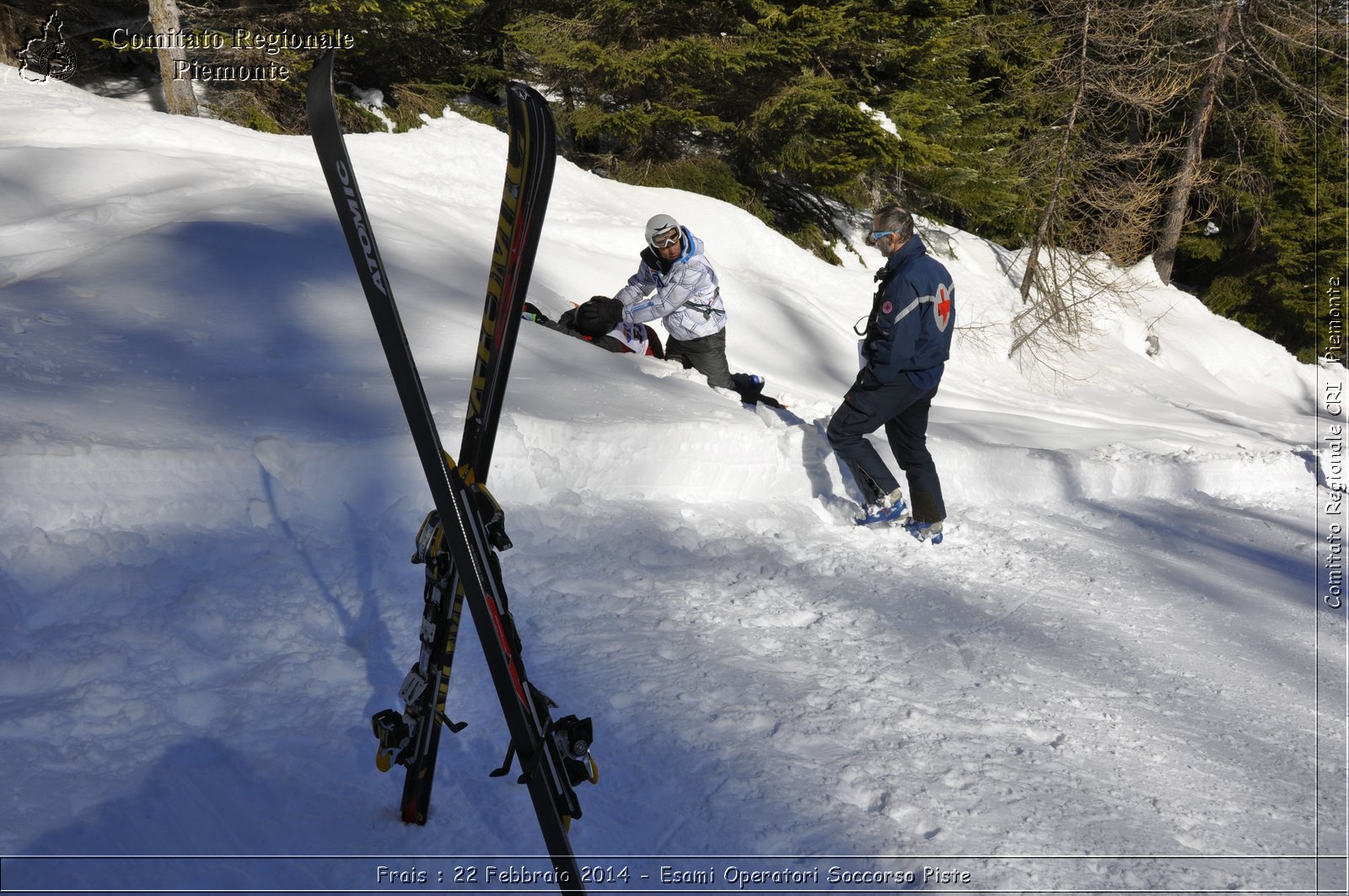 Frais : 22 Febbraio 2014 - Esami Operatori Soccorso Piste - Comitato Regionale del Piemonte