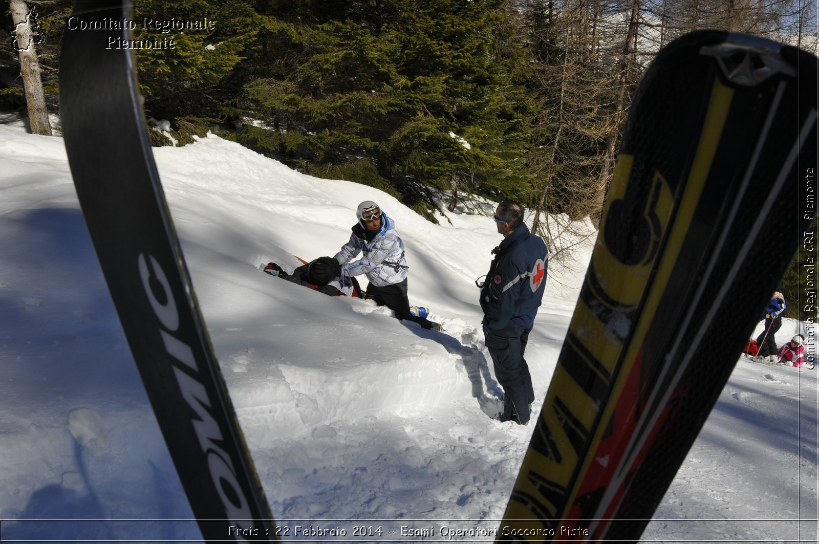 Frais : 22 Febbraio 2014 - Esami Operatori Soccorso Piste - Comitato Regionale del Piemonte