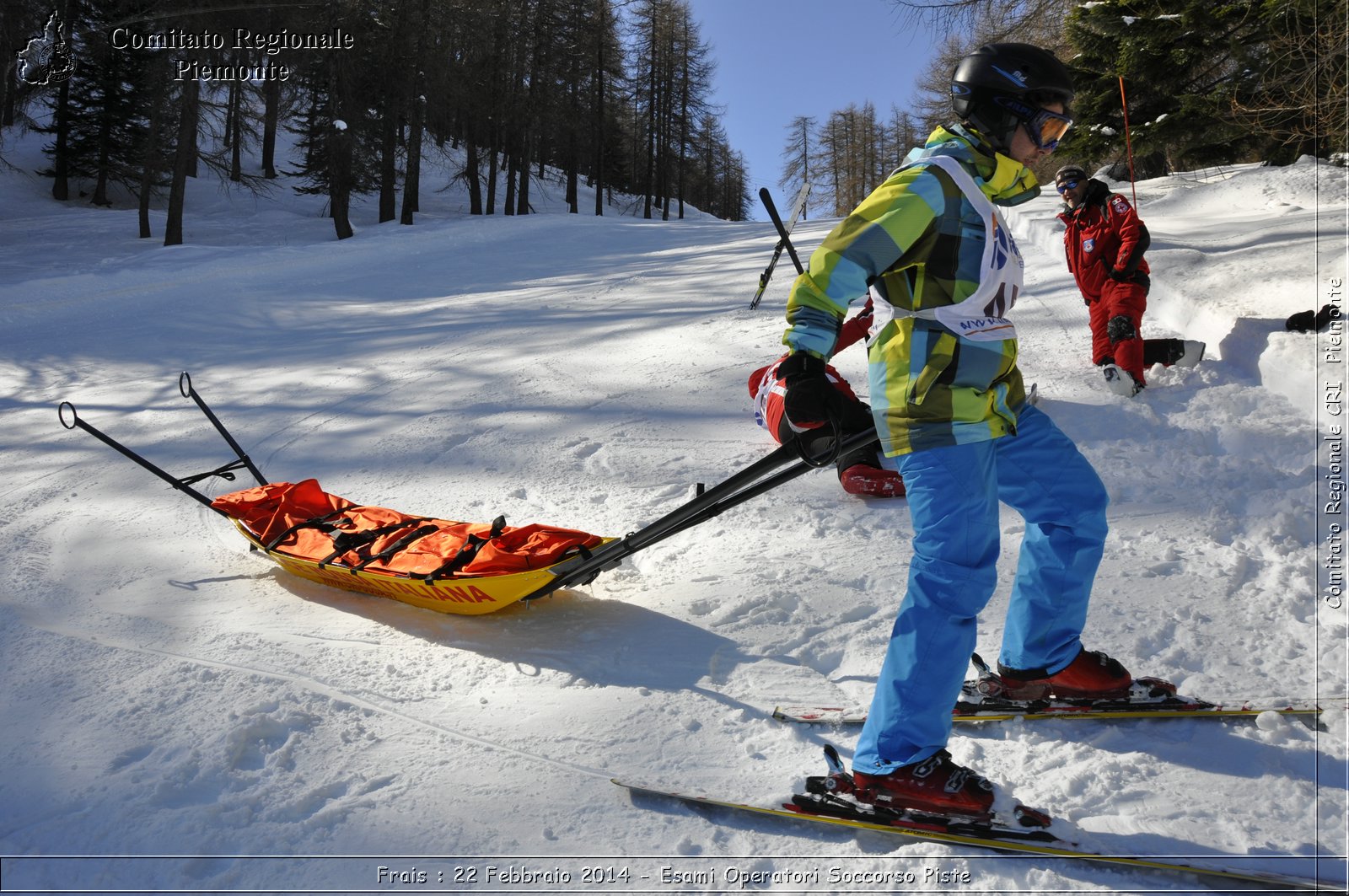 Frais : 22 Febbraio 2014 - Esami Operatori Soccorso Piste - Comitato Regionale del Piemonte