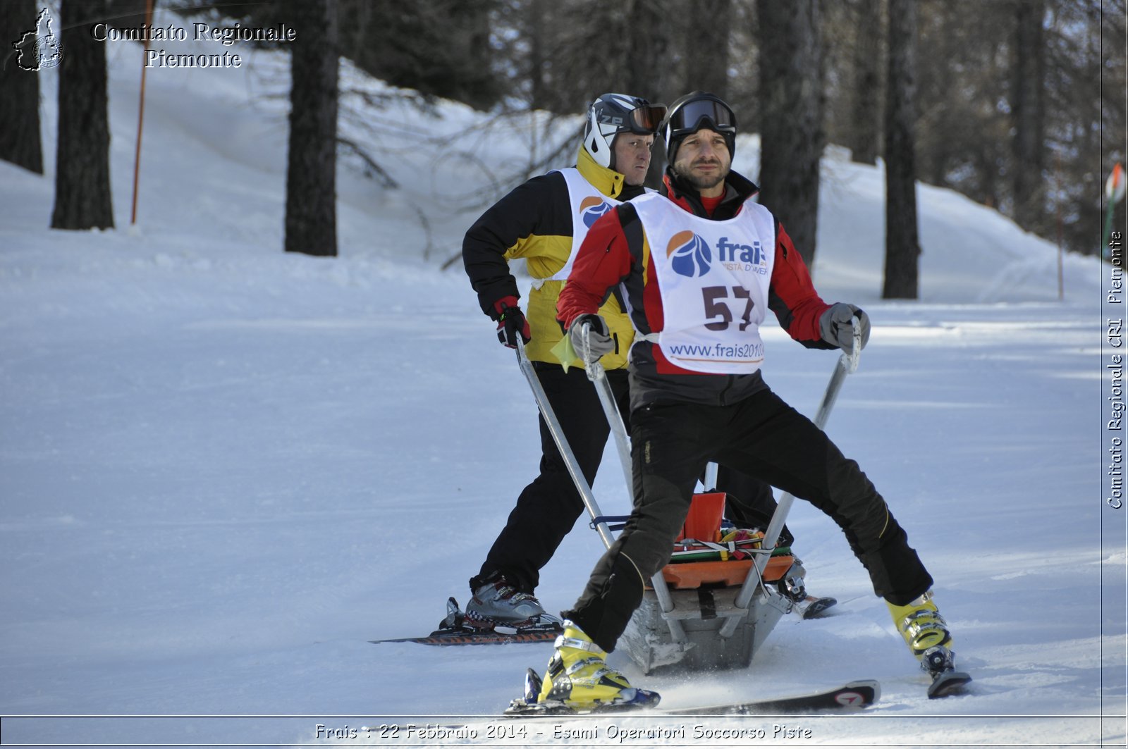 Frais : 22 Febbraio 2014 - Esami Operatori Soccorso Piste - Comitato Regionale del Piemonte