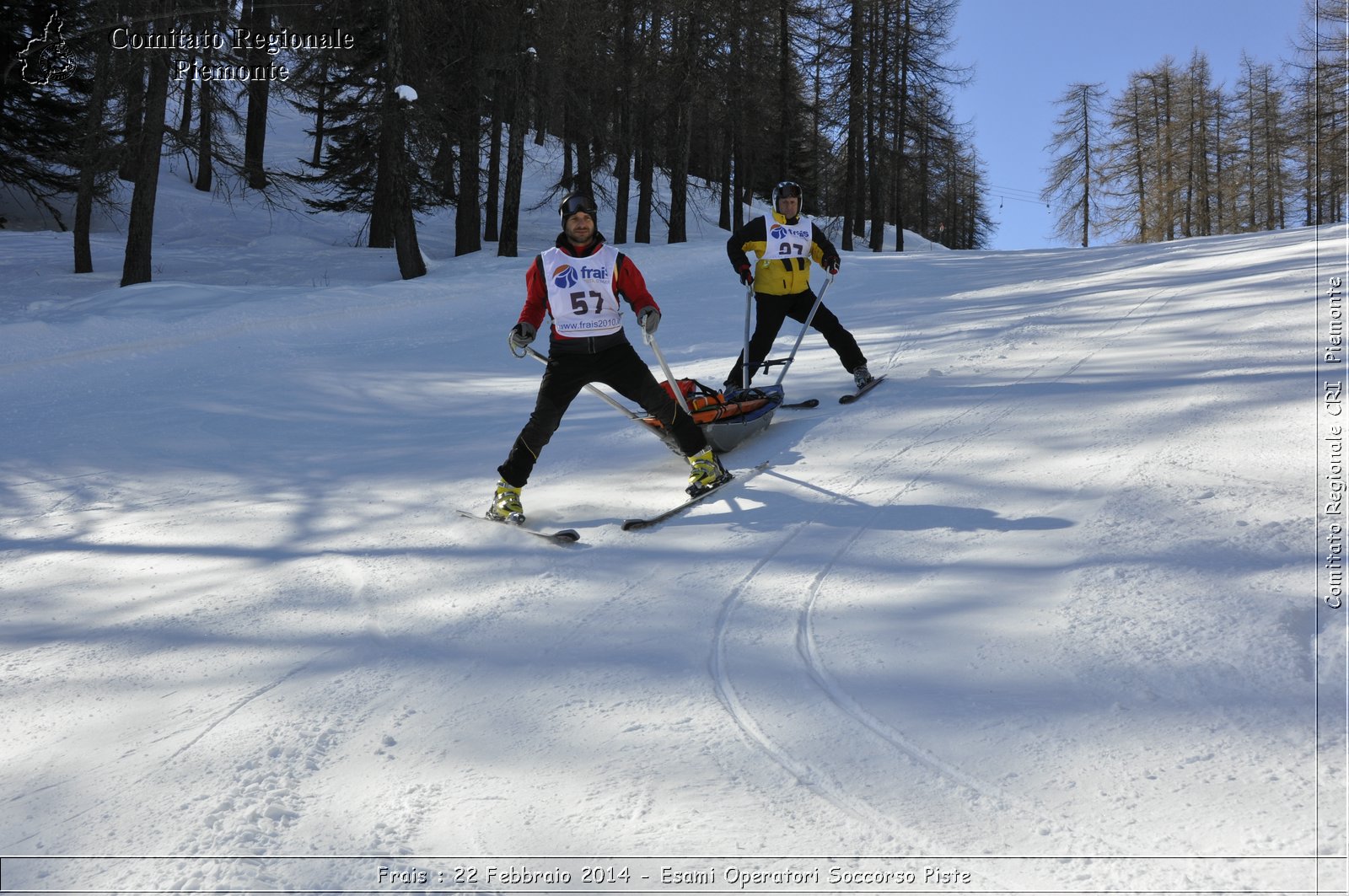 Frais : 22 Febbraio 2014 - Esami Operatori Soccorso Piste - Comitato Regionale del Piemonte