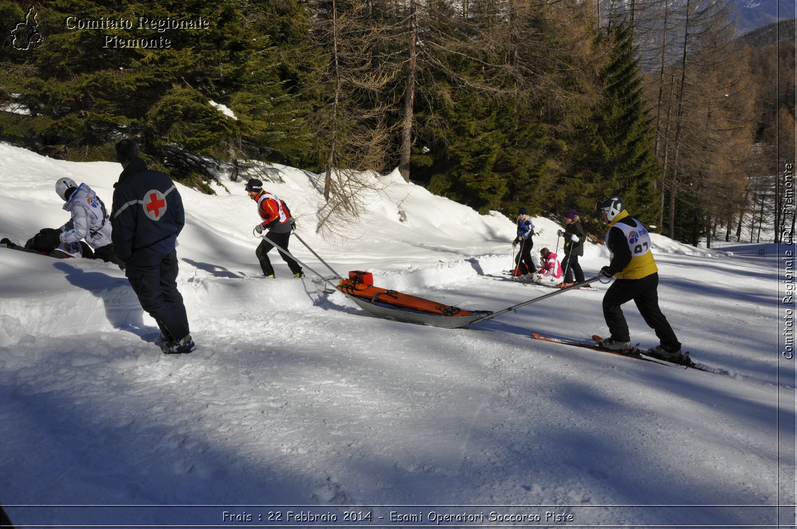 Frais : 22 Febbraio 2014 - Esami Operatori Soccorso Piste - Comitato Regionale del Piemonte