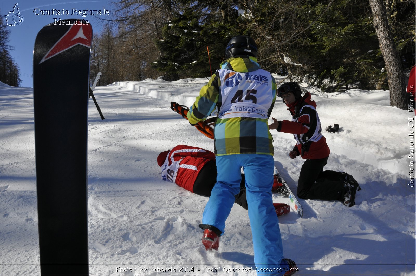 Frais : 22 Febbraio 2014 - Esami Operatori Soccorso Piste - Comitato Regionale del Piemonte