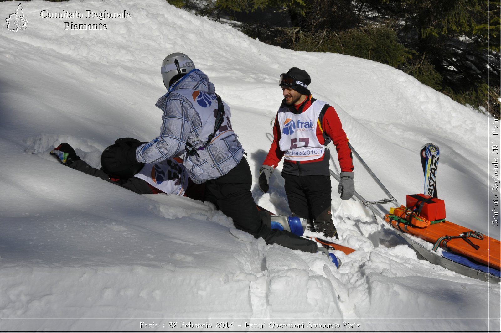 Frais : 22 Febbraio 2014 - Esami Operatori Soccorso Piste - Comitato Regionale del Piemonte