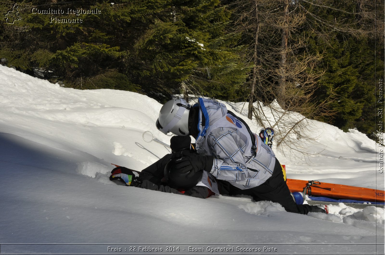 Frais : 22 Febbraio 2014 - Esami Operatori Soccorso Piste - Comitato Regionale del Piemonte