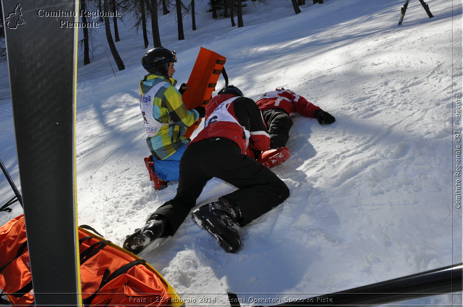 Frais : 22 Febbraio 2014 - Esami Operatori Soccorso Piste - Comitato Regionale del Piemonte