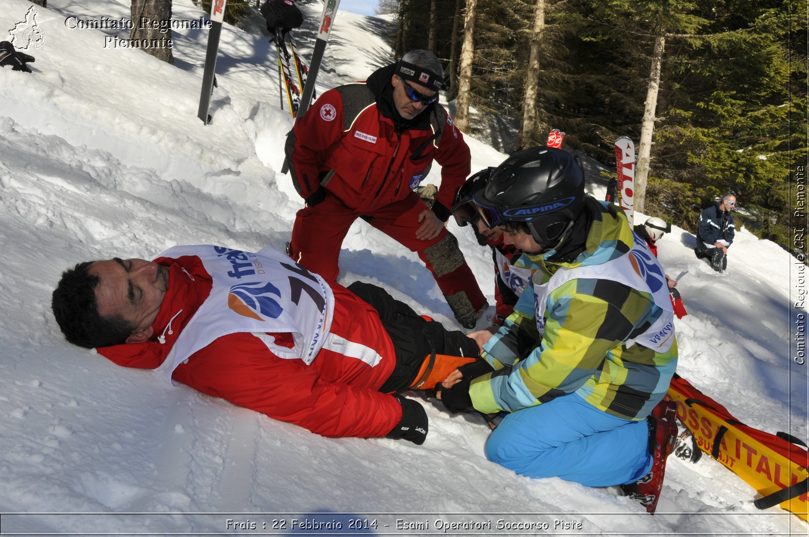 Frais : 22 Febbraio 2014 - Esami Operatori Soccorso Piste - Comitato Regionale del Piemonte