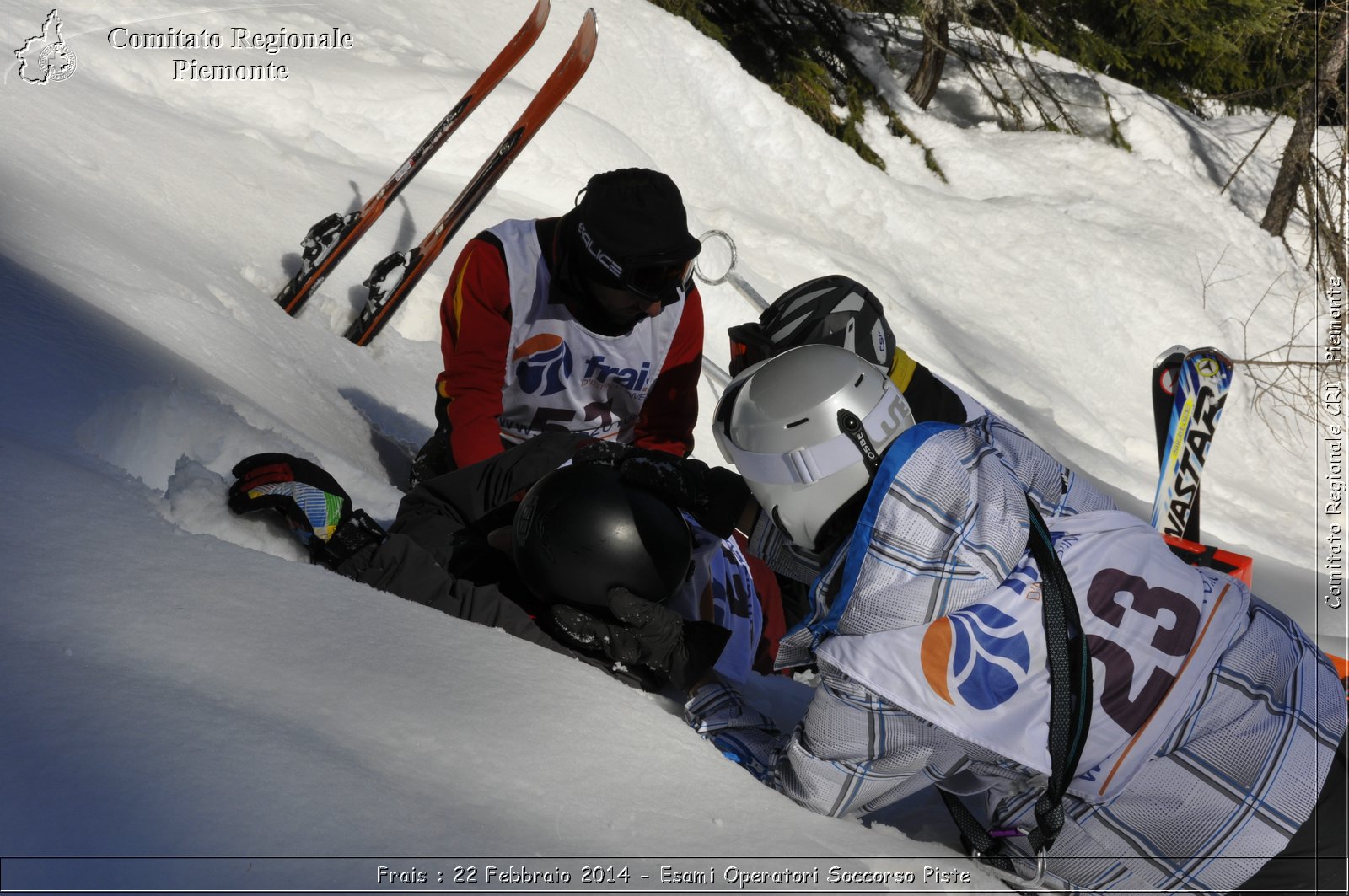 Frais : 22 Febbraio 2014 - Esami Operatori Soccorso Piste - Comitato Regionale del Piemonte