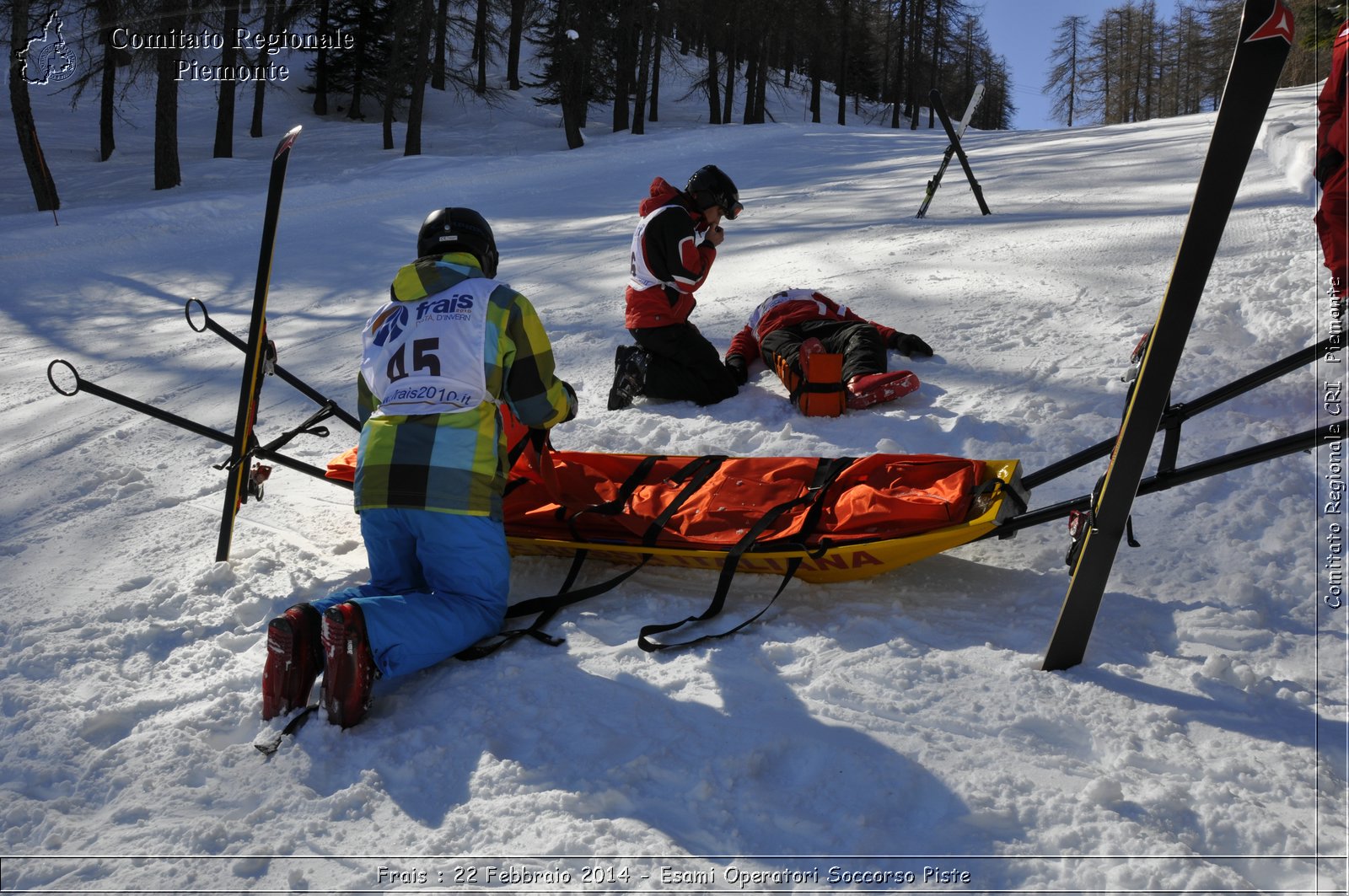 Frais : 22 Febbraio 2014 - Esami Operatori Soccorso Piste - Comitato Regionale del Piemonte