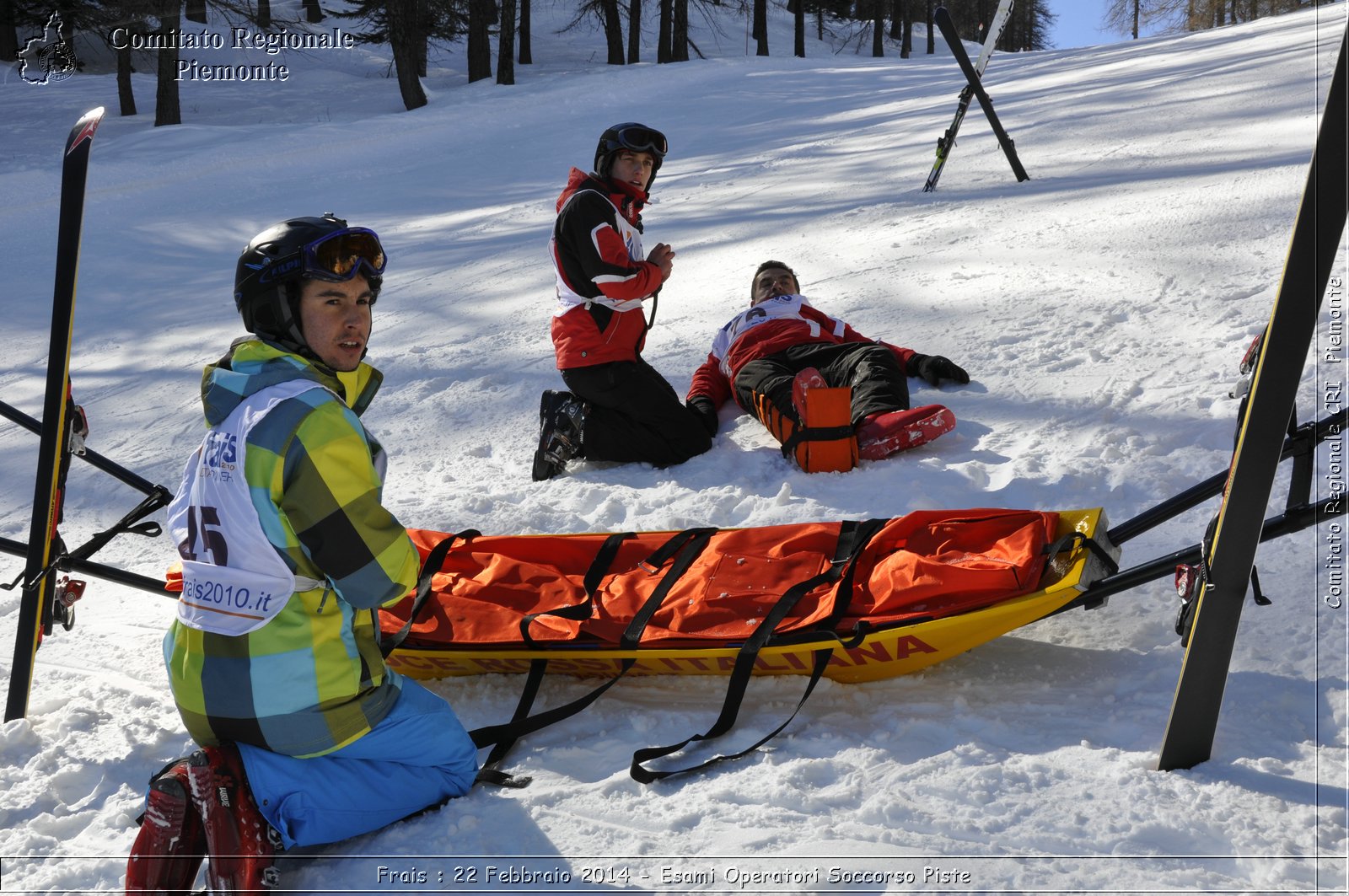 Frais : 22 Febbraio 2014 - Esami Operatori Soccorso Piste - Comitato Regionale del Piemonte