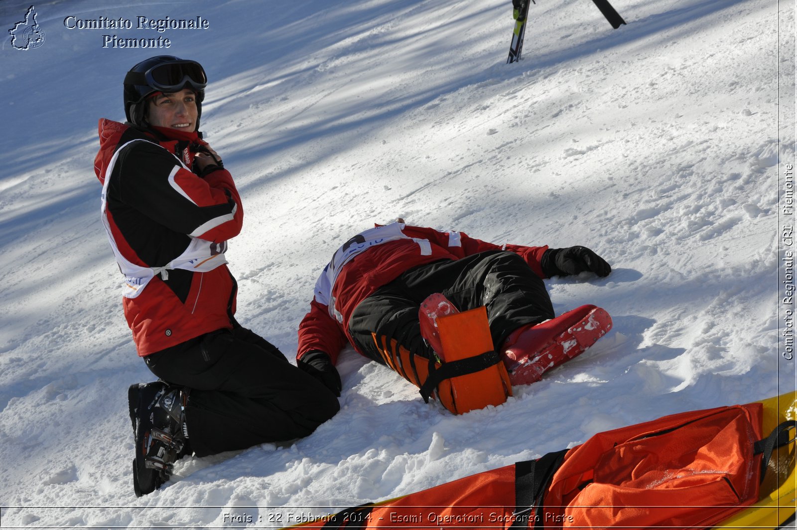 Frais : 22 Febbraio 2014 - Esami Operatori Soccorso Piste - Comitato Regionale del Piemonte