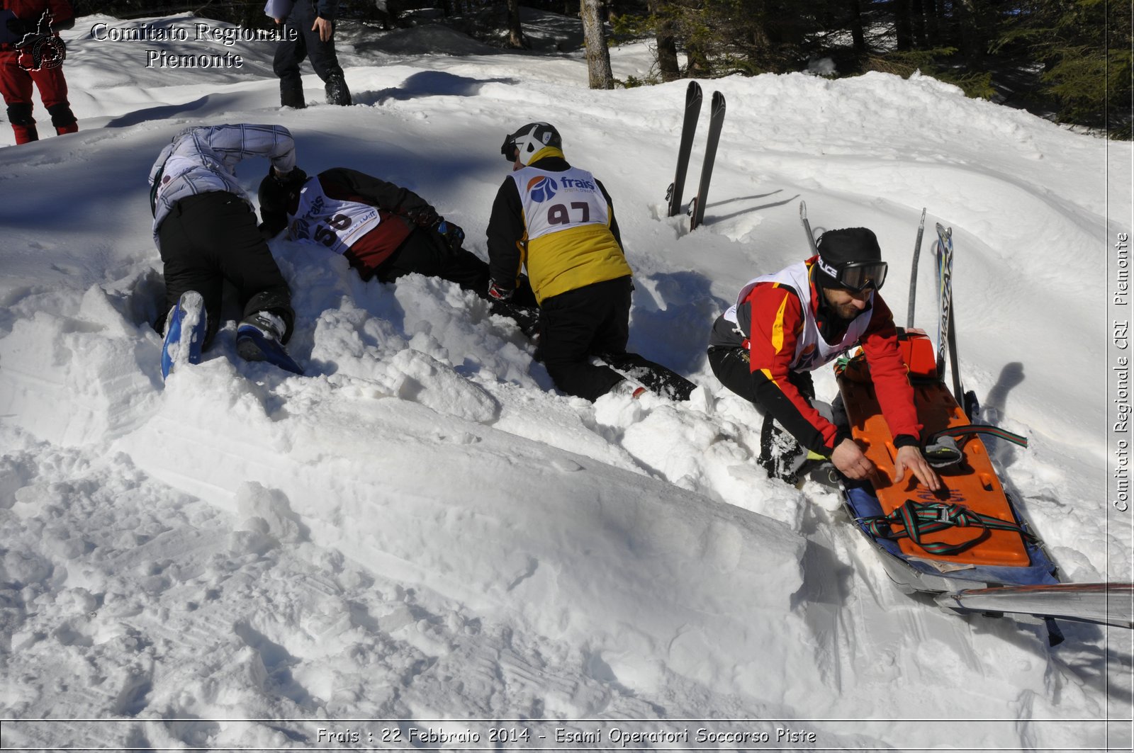 Frais : 22 Febbraio 2014 - Esami Operatori Soccorso Piste - Comitato Regionale del Piemonte