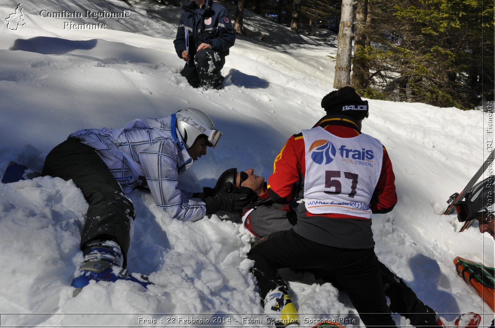 Frais : 22 Febbraio 2014 - Esami Operatori Soccorso Piste - Comitato Regionale del Piemonte