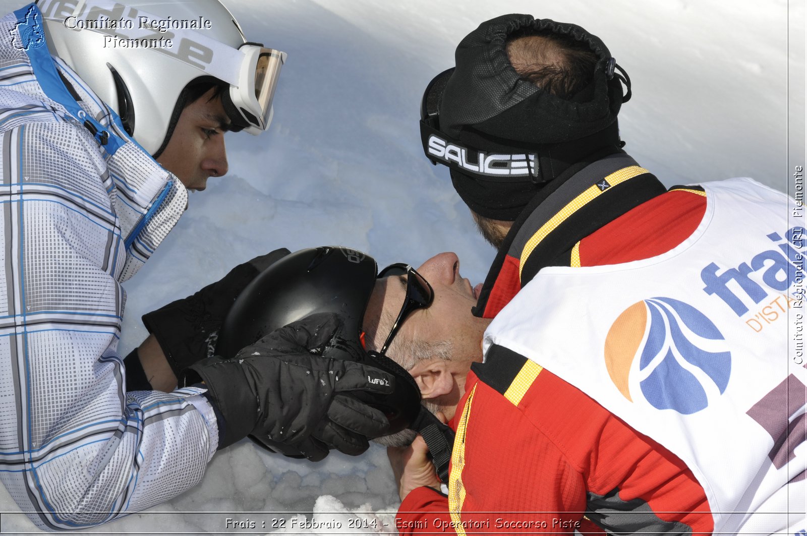 Frais : 22 Febbraio 2014 - Esami Operatori Soccorso Piste - Comitato Regionale del Piemonte