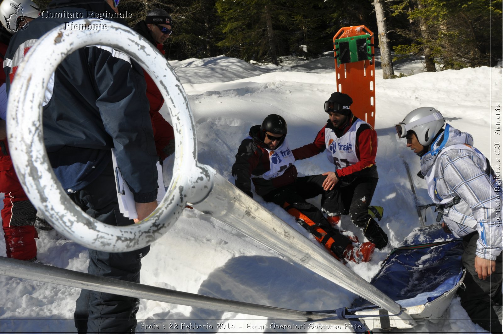 Frais : 22 Febbraio 2014 - Esami Operatori Soccorso Piste - Comitato Regionale del Piemonte