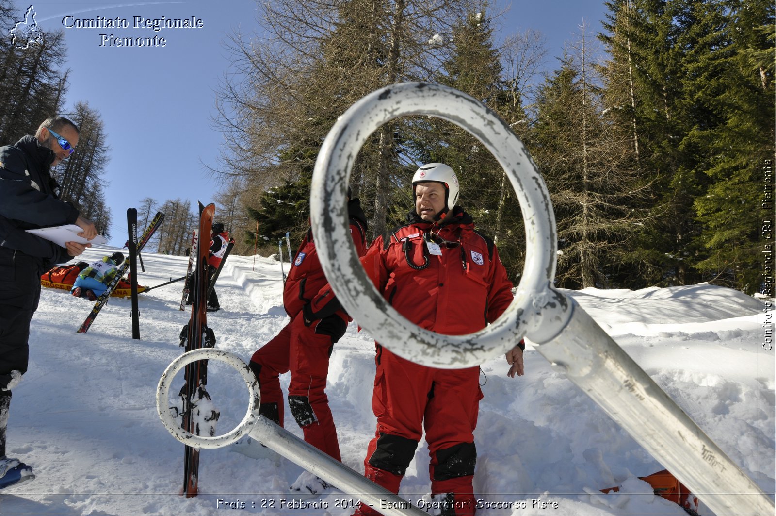 Frais : 22 Febbraio 2014 - Esami Operatori Soccorso Piste - Comitato Regionale del Piemonte