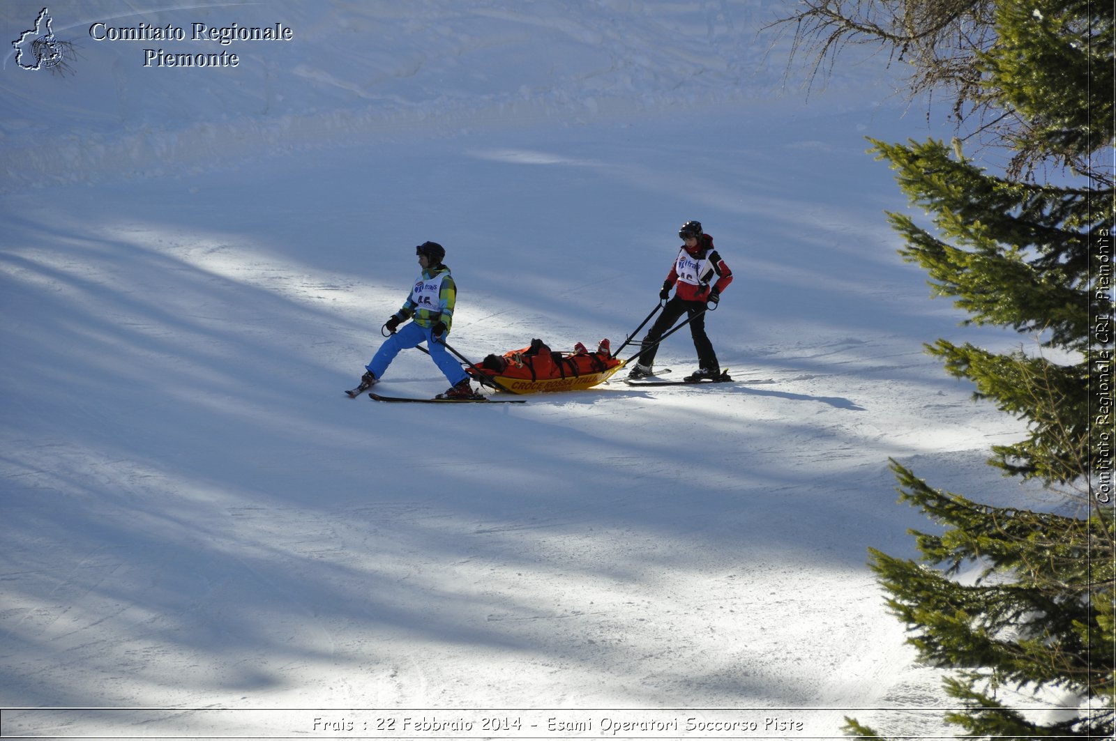 Frais : 22 Febbraio 2014 - Esami Operatori Soccorso Piste - Comitato Regionale del Piemonte