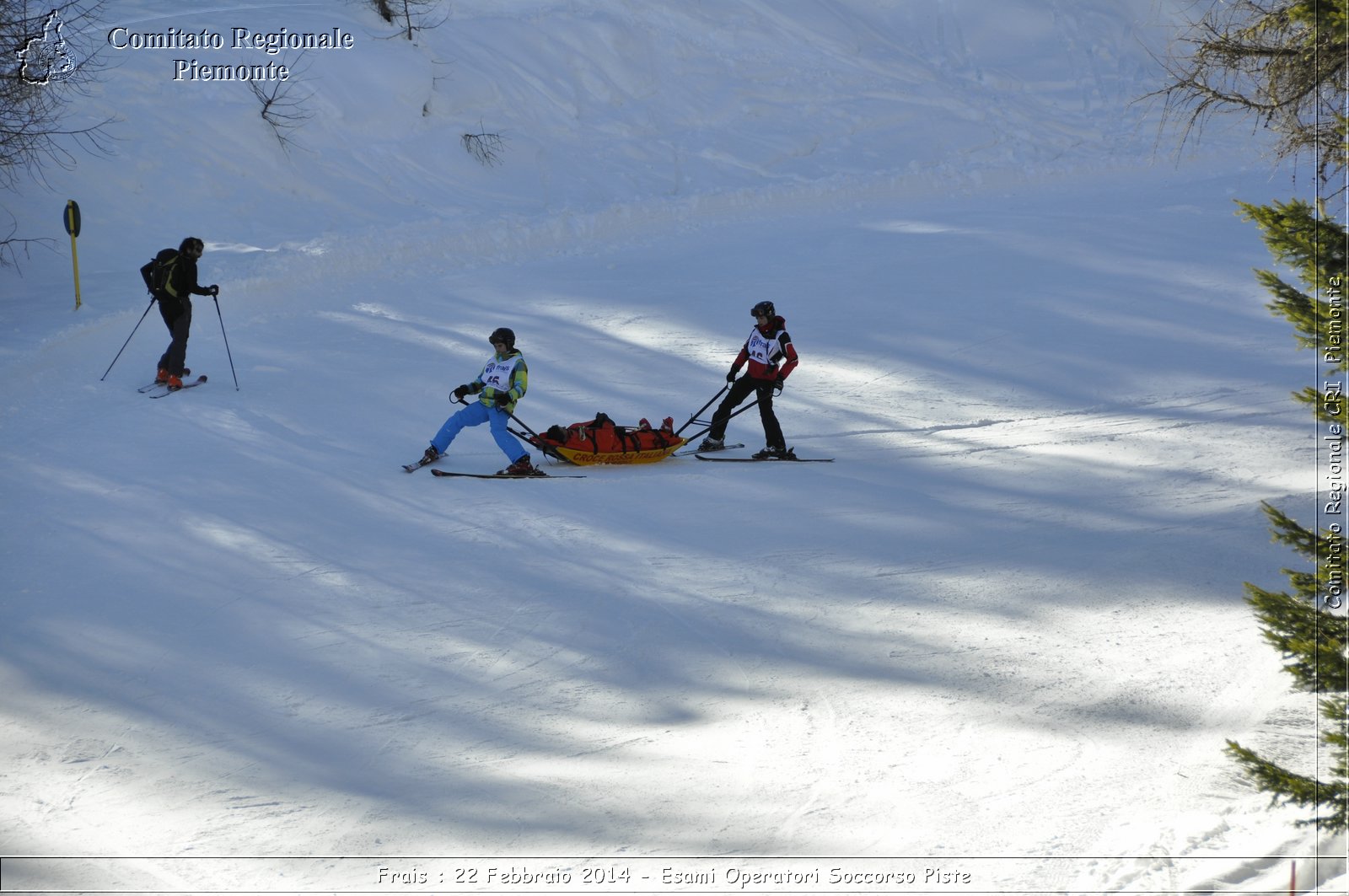 Frais : 22 Febbraio 2014 - Esami Operatori Soccorso Piste - Comitato Regionale del Piemonte