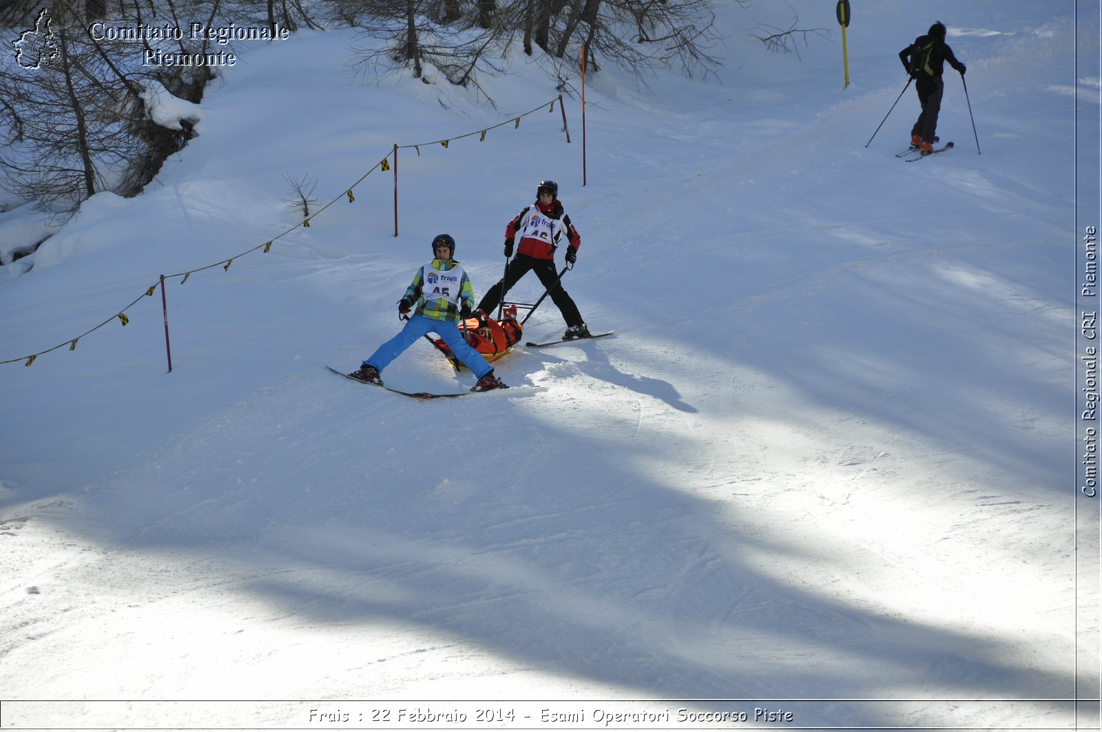 Frais : 22 Febbraio 2014 - Esami Operatori Soccorso Piste - Comitato Regionale del Piemonte