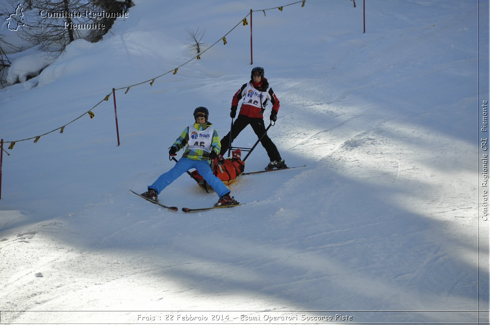 Frais : 22 Febbraio 2014 - Esami Operatori Soccorso Piste - Comitato Regionale del Piemonte