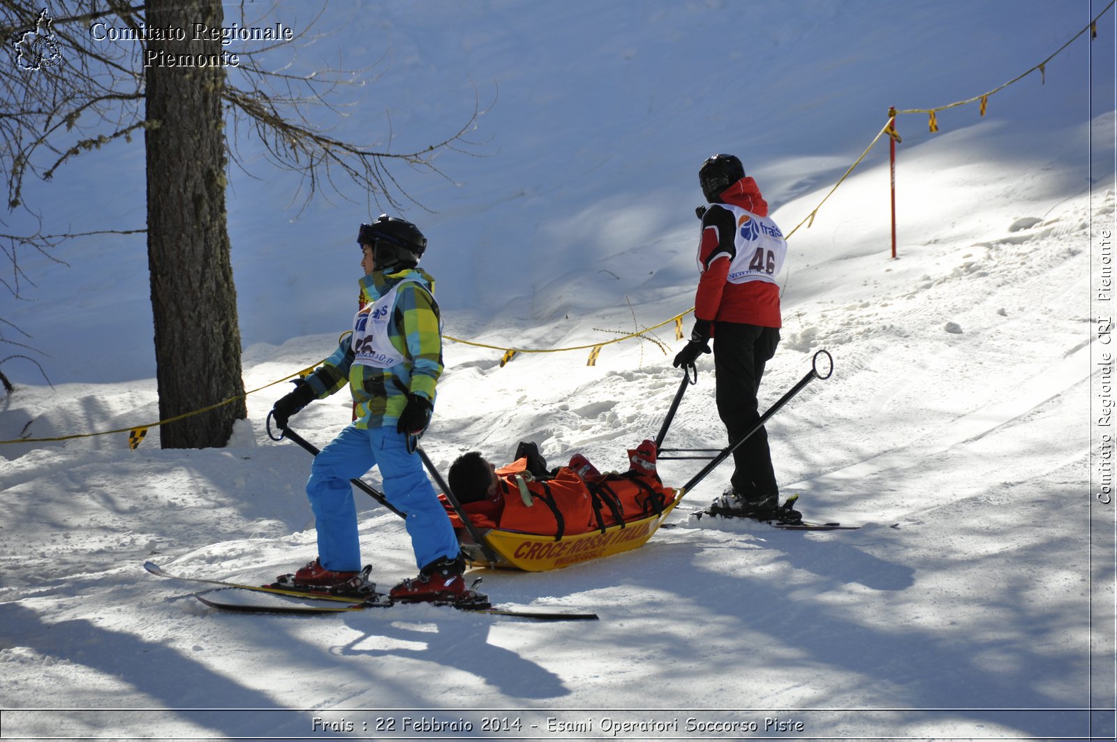 Frais : 22 Febbraio 2014 - Esami Operatori Soccorso Piste - Comitato Regionale del Piemonte