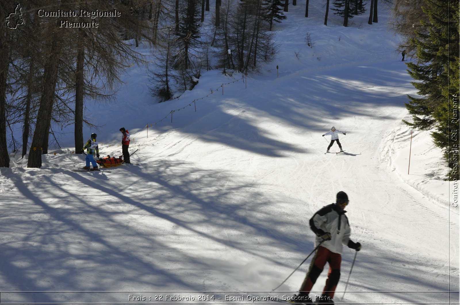 Frais : 22 Febbraio 2014 - Esami Operatori Soccorso Piste - Comitato Regionale del Piemonte