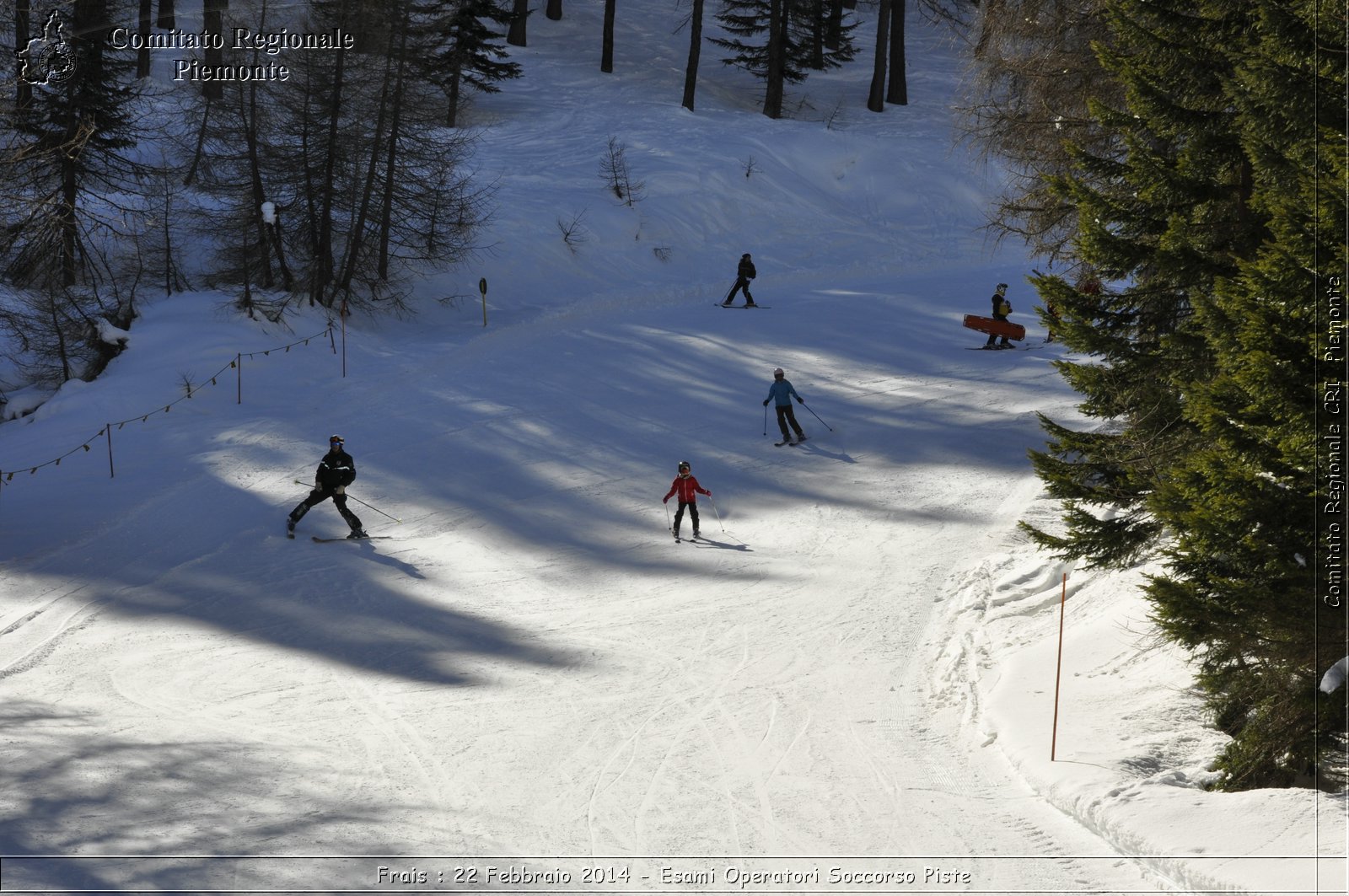 Frais : 22 Febbraio 2014 - Esami Operatori Soccorso Piste - Comitato Regionale del Piemonte