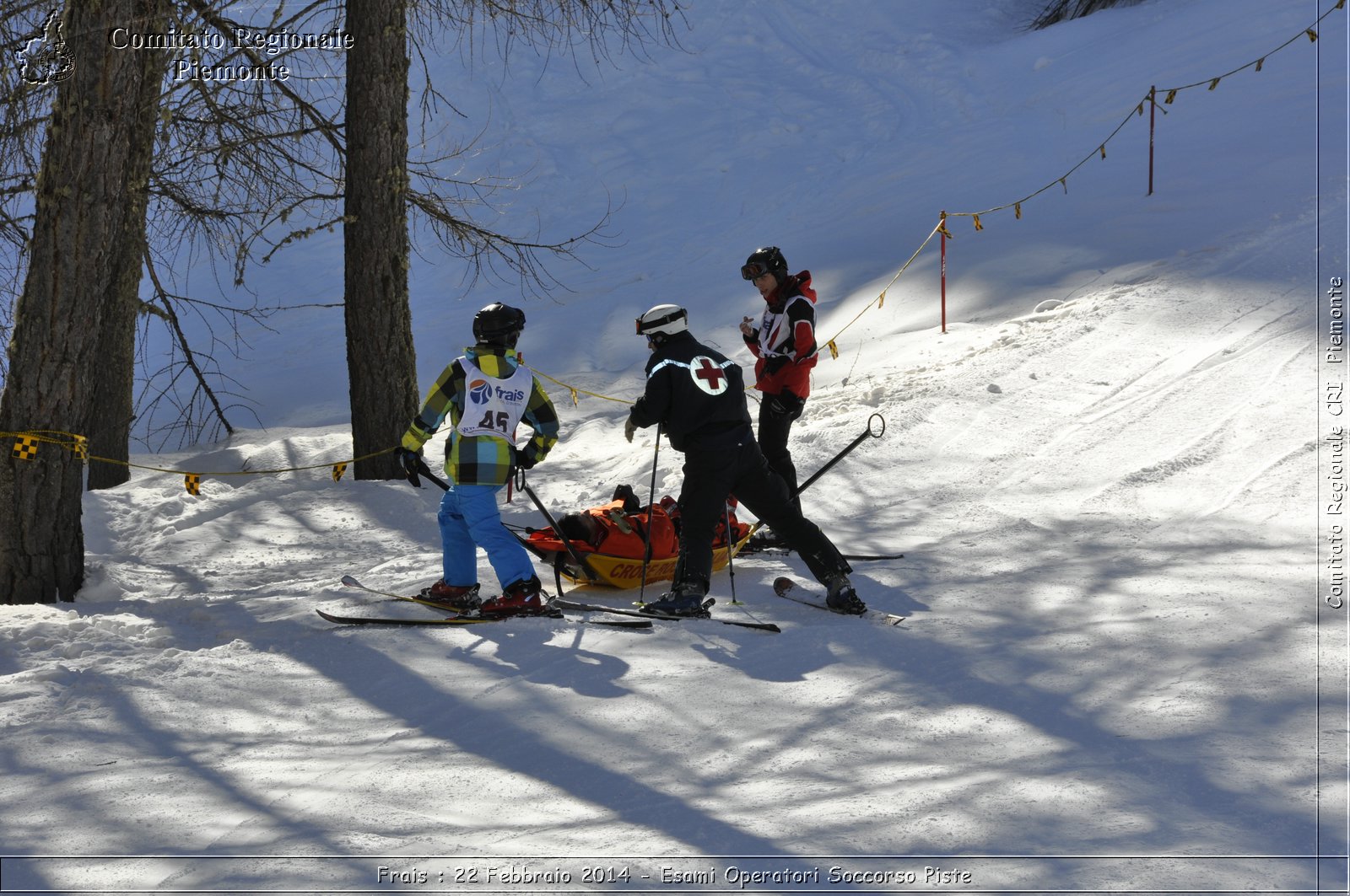 Frais : 22 Febbraio 2014 - Esami Operatori Soccorso Piste - Comitato Regionale del Piemonte