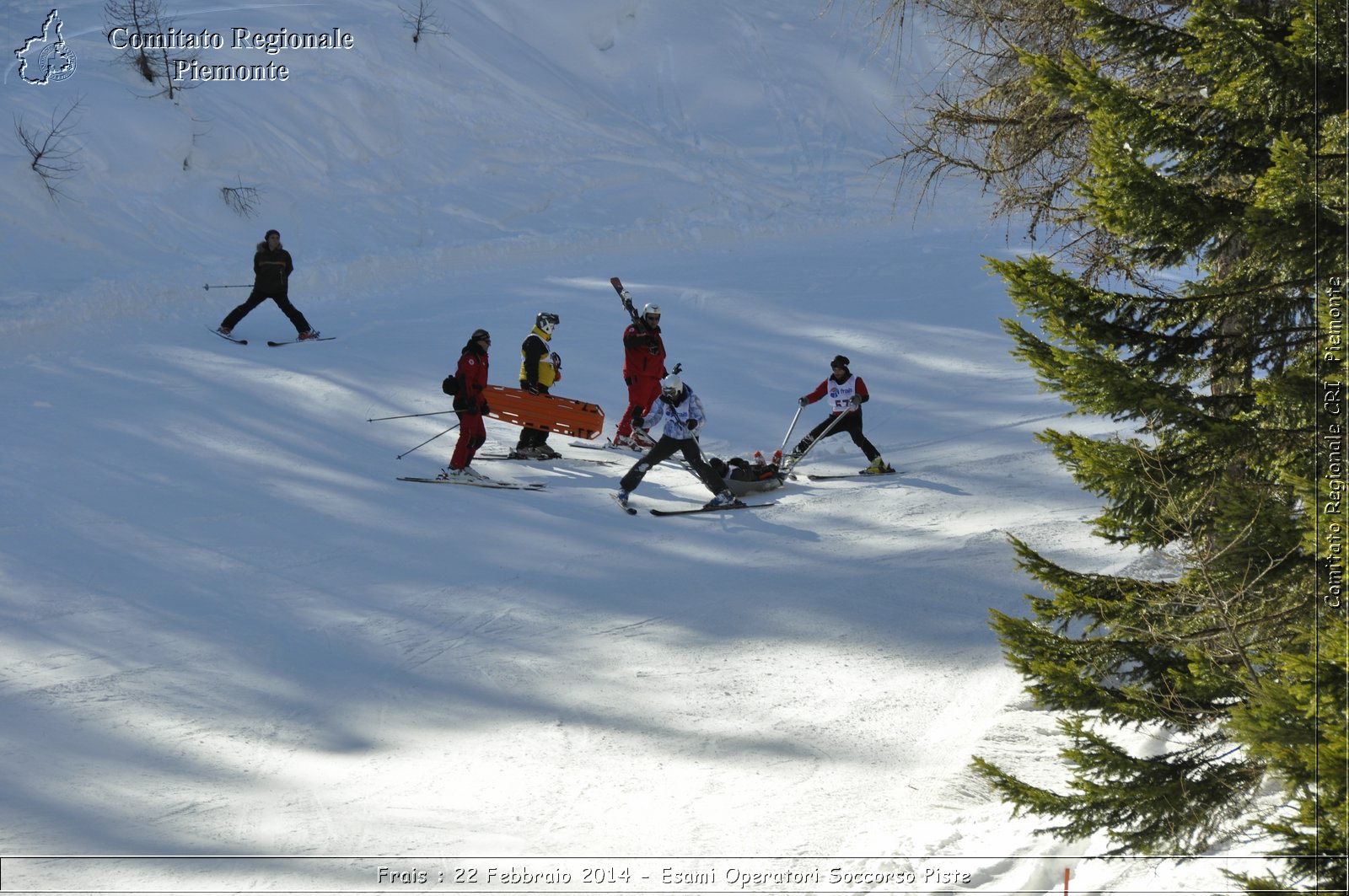 Frais : 22 Febbraio 2014 - Esami Operatori Soccorso Piste - Comitato Regionale del Piemonte