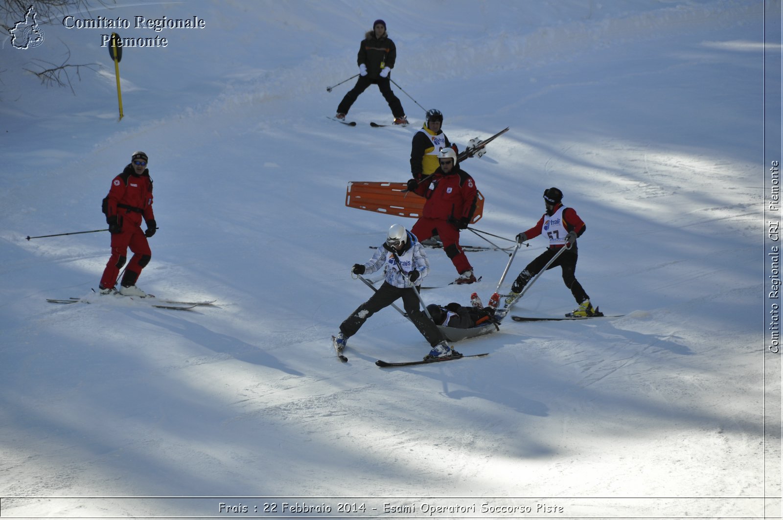 Frais : 22 Febbraio 2014 - Esami Operatori Soccorso Piste - Comitato Regionale del Piemonte