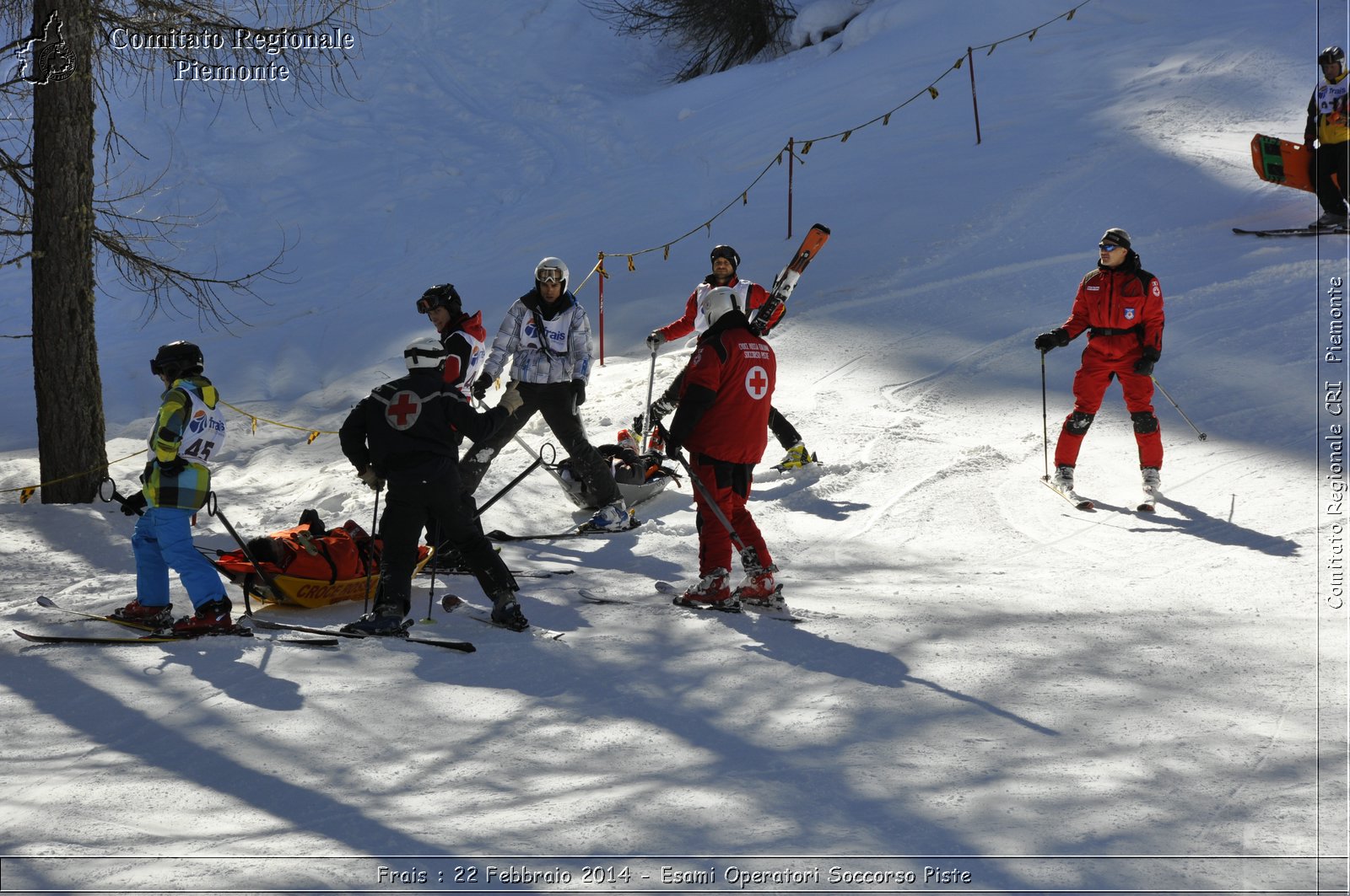 Frais : 22 Febbraio 2014 - Esami Operatori Soccorso Piste - Comitato Regionale del Piemonte