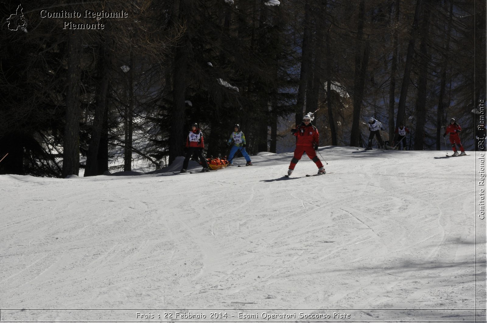 Frais : 22 Febbraio 2014 - Esami Operatori Soccorso Piste - Comitato Regionale del Piemonte