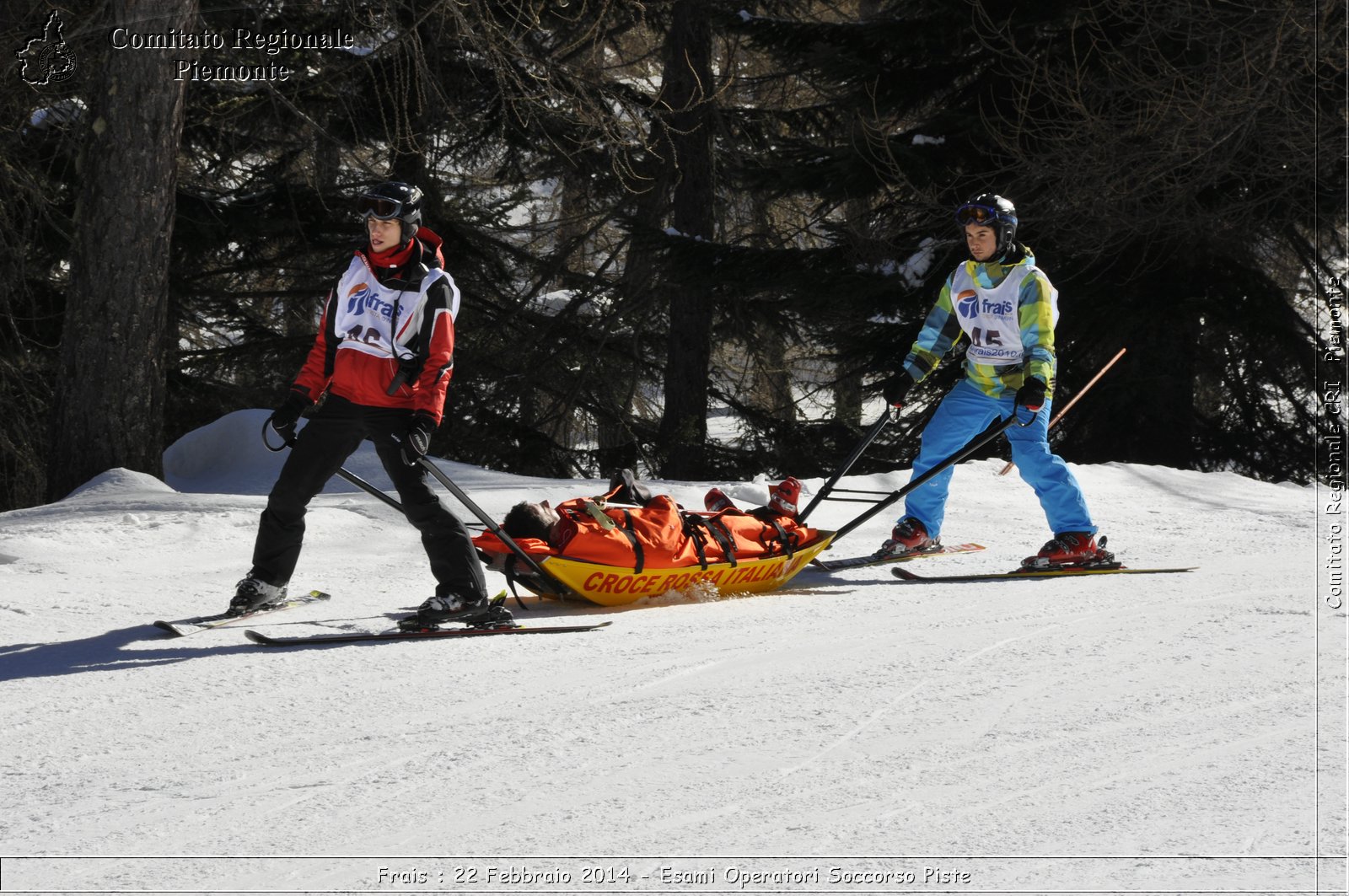 Frais : 22 Febbraio 2014 - Esami Operatori Soccorso Piste - Comitato Regionale del Piemonte