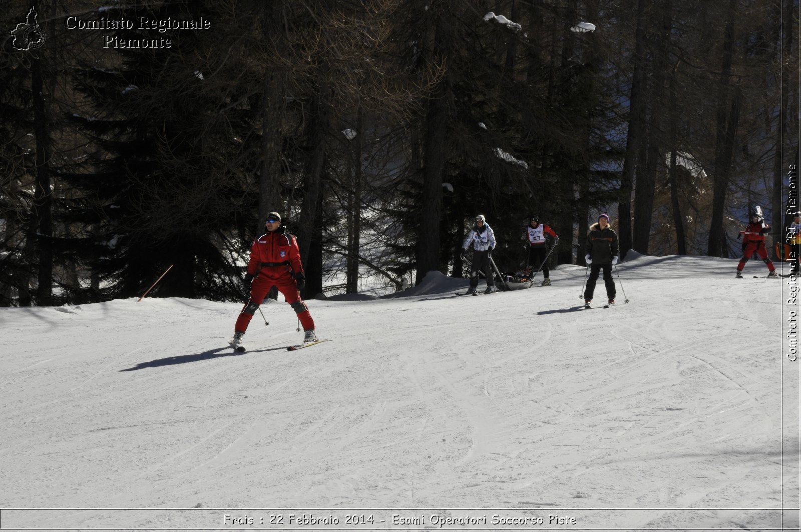 Frais : 22 Febbraio 2014 - Esami Operatori Soccorso Piste - Comitato Regionale del Piemonte