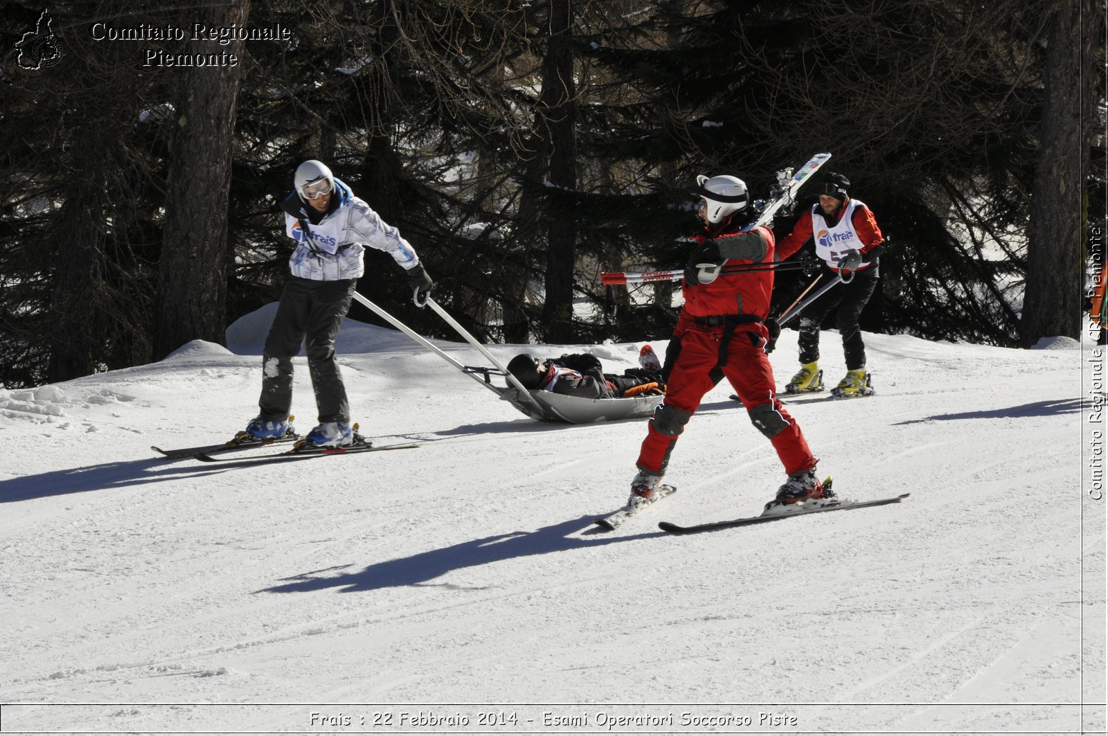 Frais : 22 Febbraio 2014 - Esami Operatori Soccorso Piste - Comitato Regionale del Piemonte