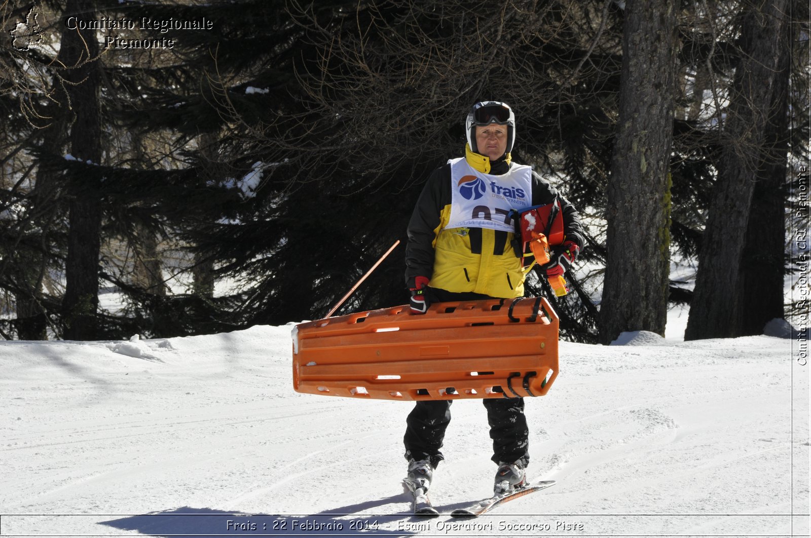 Frais : 22 Febbraio 2014 - Esami Operatori Soccorso Piste - Comitato Regionale del Piemonte